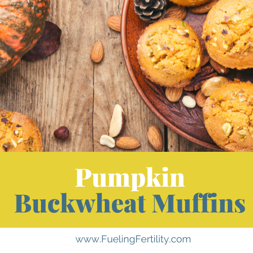 pumpkin buckwheat muffins